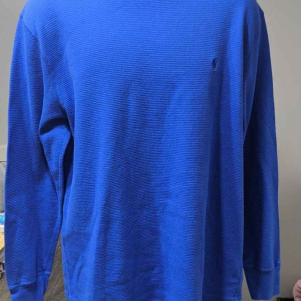 Polo Ralph Lauren XL Blue Sleepwear Shirt